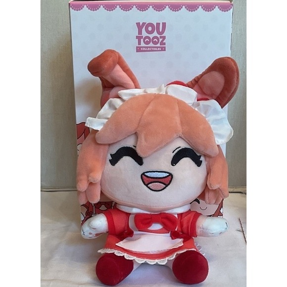 Youtooz Other - Doki Doki Literature Club Sayori Plush (Youtooz Bunny Maid Series) 6in W/ Box